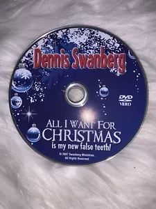 All I Want for Christmas is My New False Teeth! (DVD 2007) DISC ONLY VA17 - Picture 1 of 1
