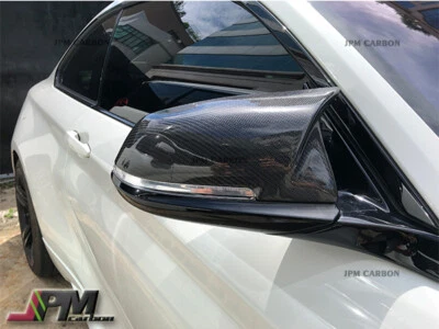 Repuesto de cubiertas de espejo estilo M3 fibra de carbono 3K para BMW F20 / F21 serie 1 Foto 1 de 3