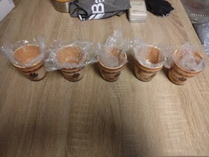 Blumentopf aus Ton für eine kleine Blume 8x8 cm Deutschland - Bild 1 von 3