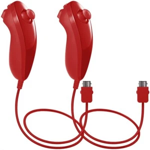 Wii Nunchuck Controllers Video Game Joysticks for Nintendo Wii Wii U Console - Picture 1 of 105