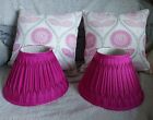 Bnwt Laura Ashley Sunflower Editions Cushions Pink & Steel With Feather Pads .