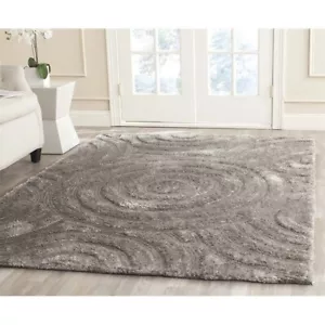 Safavieh South Beach Shag Silver Shag Rug - Runner 2'3" x 8' - Picture 1 of 1
