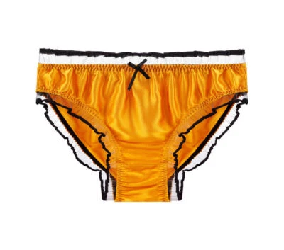 2 pares de bragas para mujer 100 % seda calzoncillos volantes bragas bikinis ropa interior hipster Foto 1 de 4