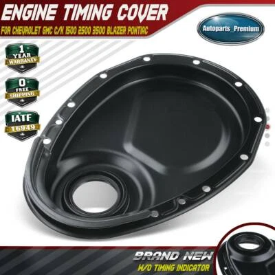 Engine Timing Cover for Chevrolet Corvette GMC C/K 1500 2500 3500 Yukon Pontiac - Image 1 of 4