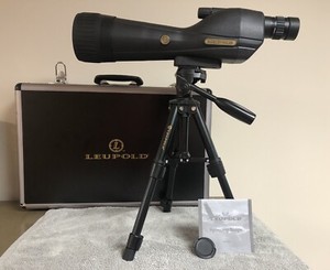 Leopold Sx-1 Ventana Spotting Scope Kit 20-60 X 80mm New In Fitted Briefcase