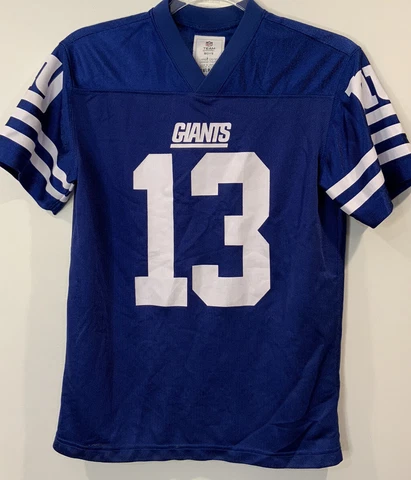NFL Odell Beckham Jr. #13 NY Giants NFL Jersey Youth Size large 10/12 Cover