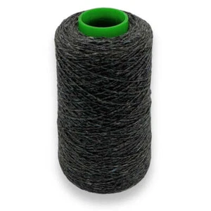 (212,18€/kg) Tweed Anthrazit - Kaschmir Schurwolle Merino 200gr. Nadelstärke 3 - Bild 1 von 2