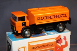 Magirus-Deutz Heizöltanklastwagen "Klöckner" (Werbemodell) Cursor 1:50 OVP ! - Bild 1 von 6