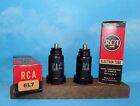 2 RCA 6L7 Metal Tubes Matched Date Codes NOS/NIB Free Shipping