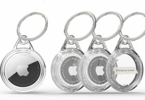 Tragetasche Schlüsselanhänger für Apple AirTag wasserdichter Halter Schlüsselring Air Tag Haustier IP68 - Bild 1 von 7