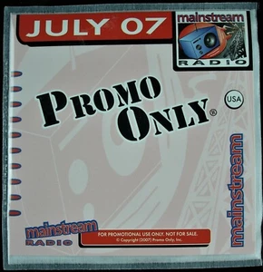 PROMO ONLY "MAINSTREAM RADIO JULY 2007" DJ PROMO CD COMPILATION ALY & AJ *NEW* - Bild 1 von 3