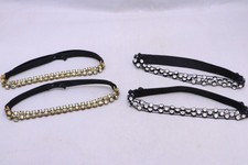 Rhinestone Shoe Straps Two Sets