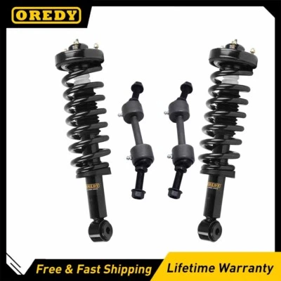 Front Struts Springs Sway Bars for 2007-2013 Ford Expedition & Lincoln Navigator Foto 1 de 4