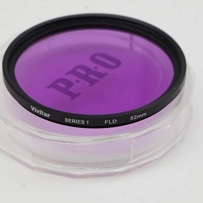 Vivitar Series 1 52mm FLD filter fits Canon Nikon Olympus Fujifilm Camera lens - Image 1 of 4