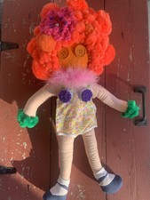 Ooak Little Orange Dolly Handmade Posted By Artist