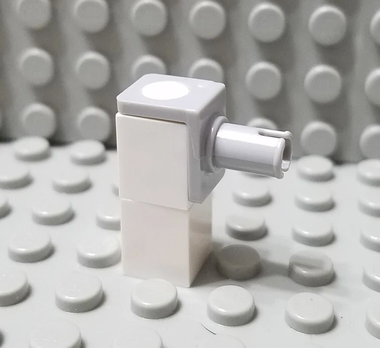 LEGO Gris Azulado Claro Minifigura Cuello Soporte Placa con Pin Foto 1 de 1