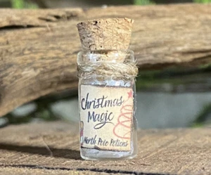 Accesorio de Navidad en miniatura para casa de muñecas 1:12, boticario mágico de bruja de Santa - Imagen 1 de 7
