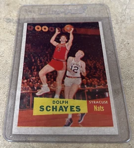 1957 Dolph Shayes Topps Rookie - Picture 1 of 1
