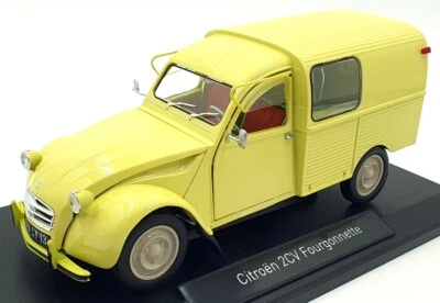 Norev 1/18 Scale Diecast 181488 - Citroen 2CV Fourgonnette AK350 1966 - Yellow - Image 1 of 4