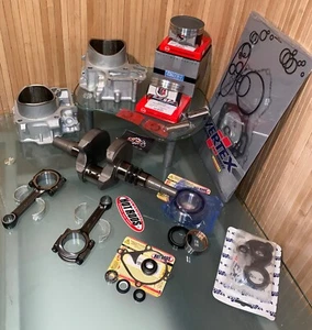 2008-11 KAWASAKI TERYX 750 KRF750 ENGINE REBUILD KIT / CRANK+CYLINDERS+PISTONS - Bild 1 von 5