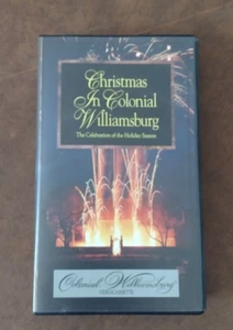 Christmas in Colonial Williamsburg: Celebration of the Holiday Season VHS - Picture 1 of 2