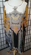 Designer Tunic Printed Lawn Cotton Pakistani XL women kurta kurti salwar boho