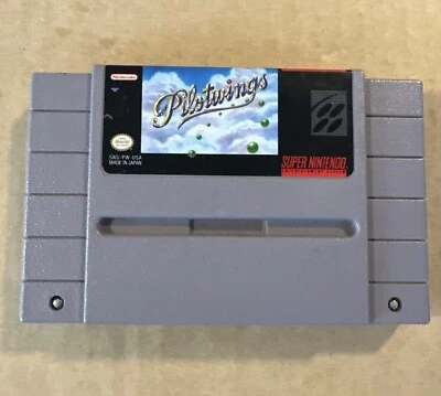 Pilotwings (Super Nintendo Snes) Authentic Tested Video Game Cartridge Works - Image 1 of 4