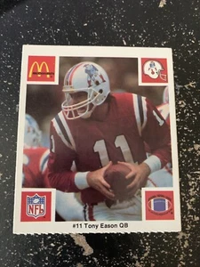 6 New England Patriots 1986 NFL Mcdonald’s football cards - Picture 1 of 6