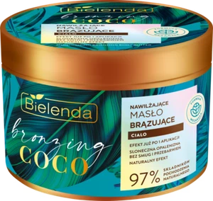 Bielenda Bronzing Coco Moisturizing Bronze Body Butter Natural Ingredients 200ml - Picture 1 of 4