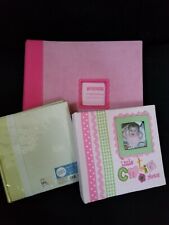 Scrapbook With Two Small Photo Albums Bundle