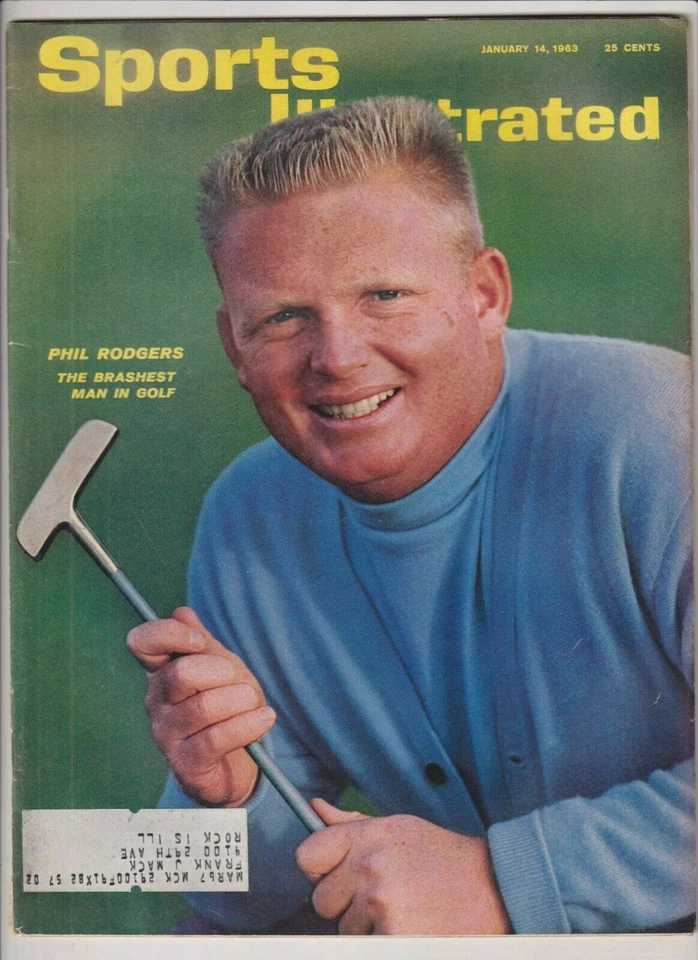 January 14, 1963 Phil Rodgers The Brashest Man In Golf SPORTS ILLUSTRATED  - Image 1 of 1