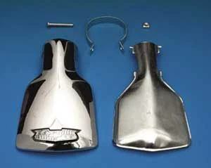 55 56 Extensión de escape Chevy 1955 1956 Chevrolet nuevo  Foto 1 de 4