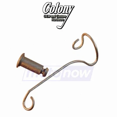 Colony Seat Clevis Pin and Spring for 1937-1948 Harley Davidson UL - Seats sg Foto 1 de 4