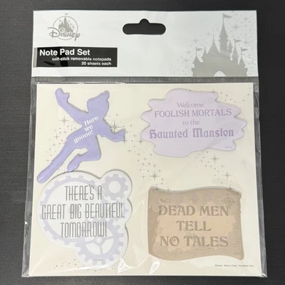 迪士尼公园景点便签套装彼得潘鬼屋海盗新品 — 第 1/4 张图片