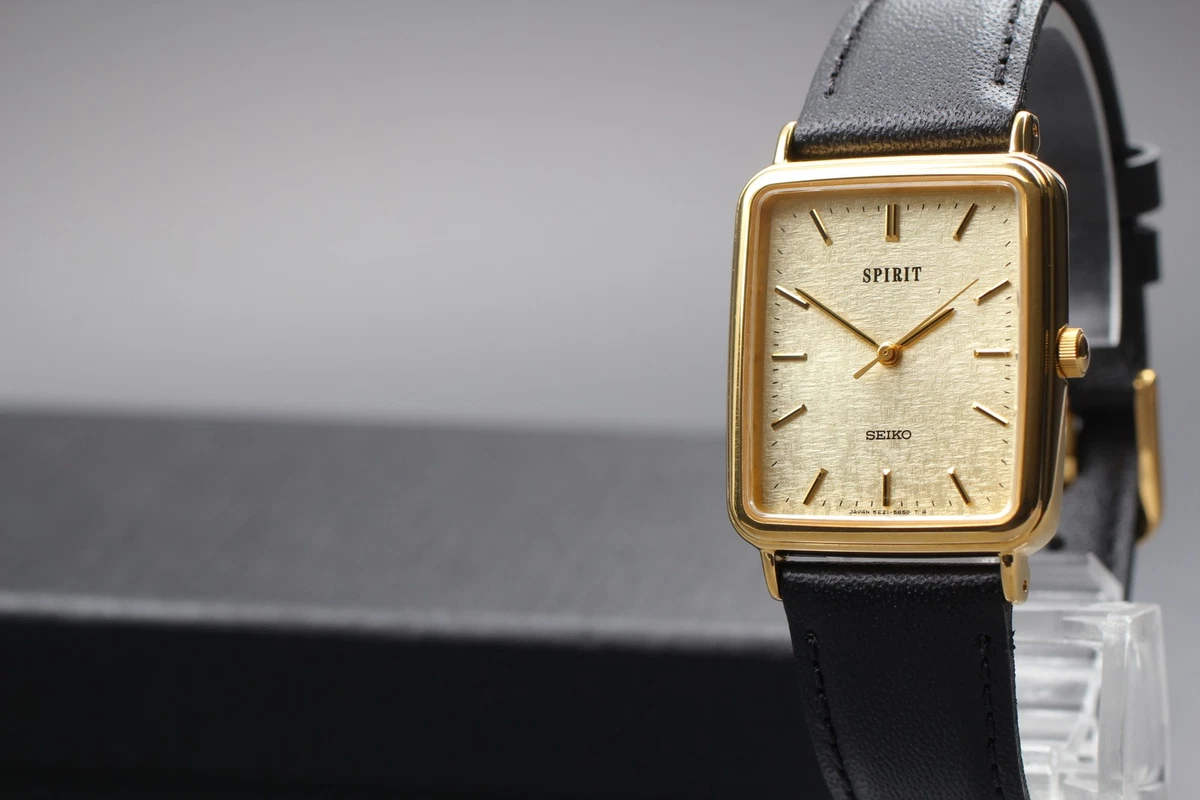 A114希少 稼動品 SEIKO spiritスクエア型 90年代ヴィンテージ A114希少 稼動品 SEIKO spiritスクエア型 90年代ヴィンテージ A114希少