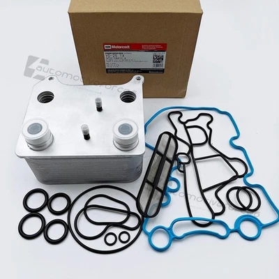 Upgraded Oil Cooler Kit 3C3Z-6A642-CA For Ford E350 F-250 F-350 6.0L Powerstroke Foto 1 de 4
