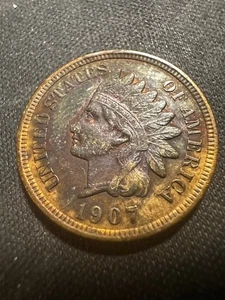 Lote 1030 centavo cabeza india 1907 sin circular - Imagen 1 de 5