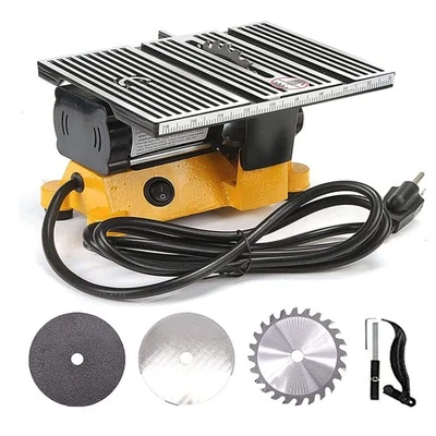 4" Mini Portable Table Saw, Mini Hobby, Small Cutting Machine, Portable Works... - Image 1 of 4