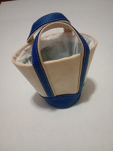 Zylinder Tragetasche Abfalleimer LL Sitzsack Eimer Baumwolle Canvas Tasche - Bild 1 von 9