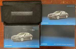 2013 Honda Accord Owners Manual, Warranties & Consumer Information Booklet - Bild 1 von 2