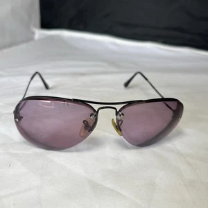 Ray Ban Eyeglasses, Frames Only, RB 3214, RIMLESS AVIATOR, 003/58, 59-14 - Picture 1 of 8