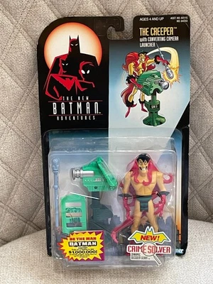 ВИНТАЖНЫЙ 1998 KENNER НОВЫЙ BATMAN ADVENTURES CREEPER ФИГУРКА НОВЫЙ НА КАРТЕ - Изображение 1 из 4