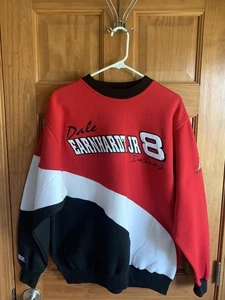 Vintage Size M Chase Authentics NASCAR Dale Earnhardt JR #8 Pullover Sweatshirt - Picture 1 of 16