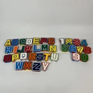 Vintage Alpha Bots Transforming Robots Alphabet + Numbers Toys Read - Picture 1 of 3