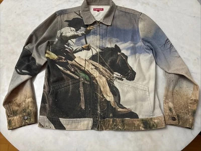 Chaqueta de Trabajo Vaquera Supreme Talla M Mediana Marlboro Hombre Virgil Abloh Foto 1 de 4