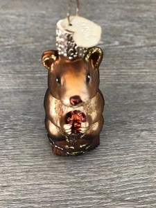 Vecchio Mondo Decorazione Natalizia Vetro Soffiato, Scoiattolo - Foto 1 di 4