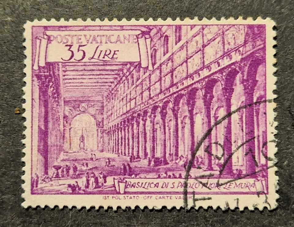 VATICAN / YVERT N° 147 / OBLITERE / USED / COTE 20€ - Image 1 of 1