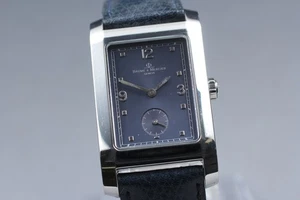 [Exc+5] BAUME & MERCIER Hampton MV045063 Quartz Small Second 24mm Watch JAPAN - Picture 1 of 10