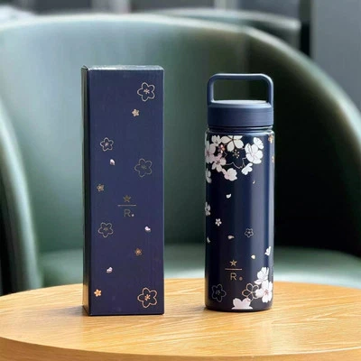 New 2025 China Starbucks Reserve Fantastic Night Sakura 20oz SS Vacuum Cup - Image 1 of 4