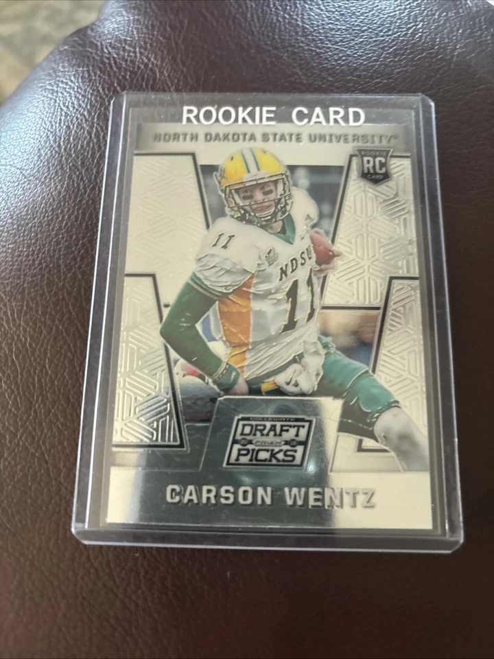 Panini Prizm Draft Picks 2016 Carson Wentz #127 novato Indianapolis Colts radiocontrol Foto 1 de 1